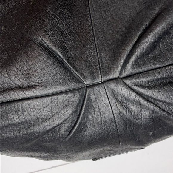 Marciano Black Leather Studs Large Hobo Bag - Picture 4 of 9